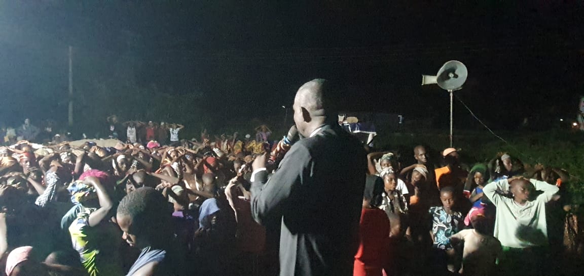 Crowd at Four Days Jesus Campaign Global Outreach